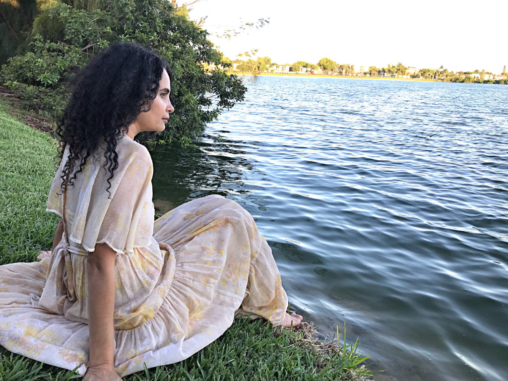 Lourdes Valentin by the Lake