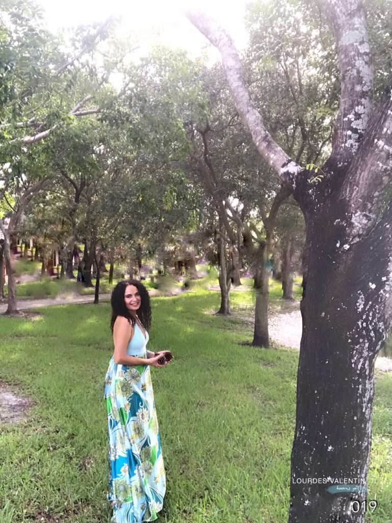 Lourdes Valentin Wandering under the trees in Boca Raton FL  Journey into a Beautiful World